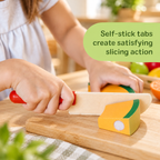 Wooden Fruit Cutting Play Set