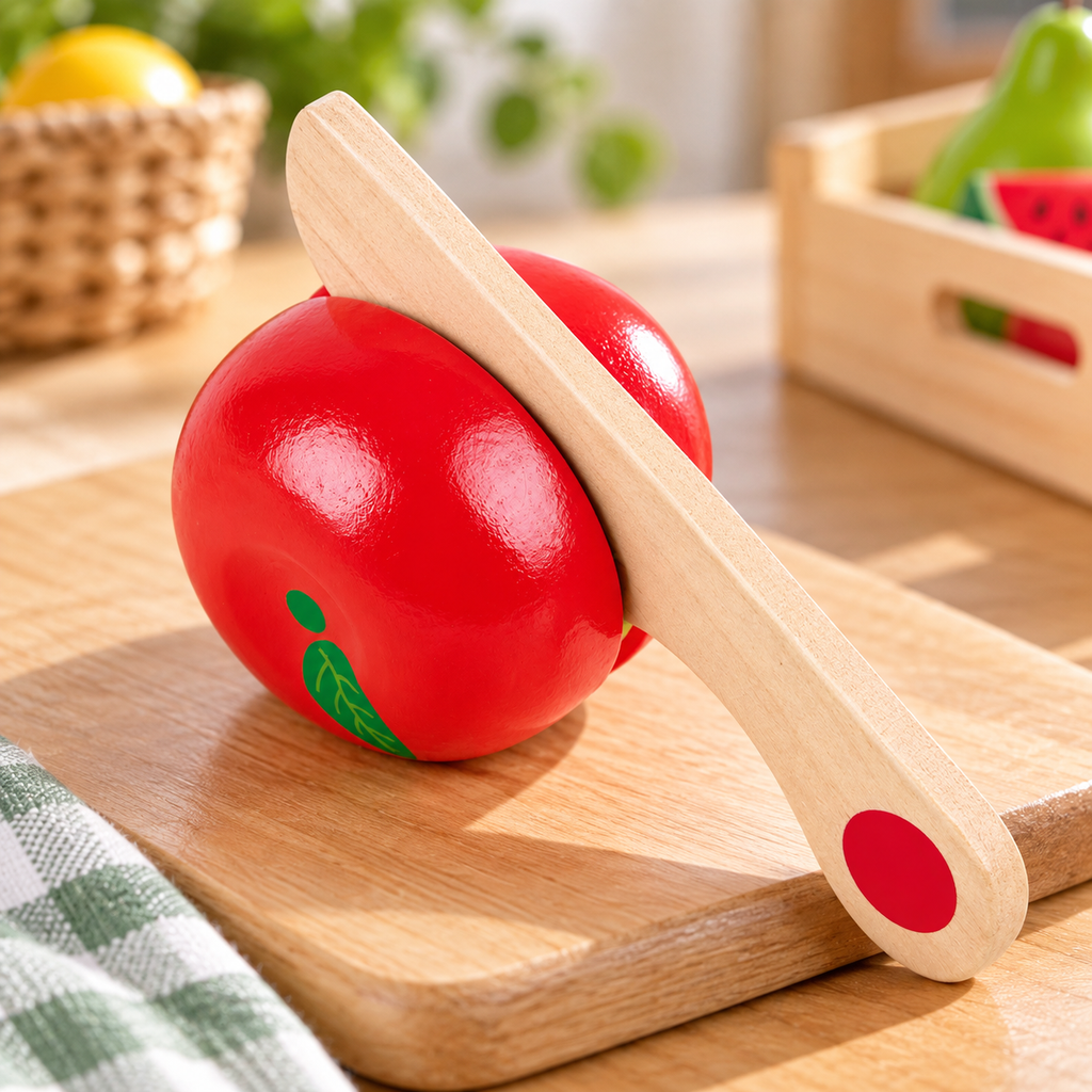 Wooden Cutting Fruit Set