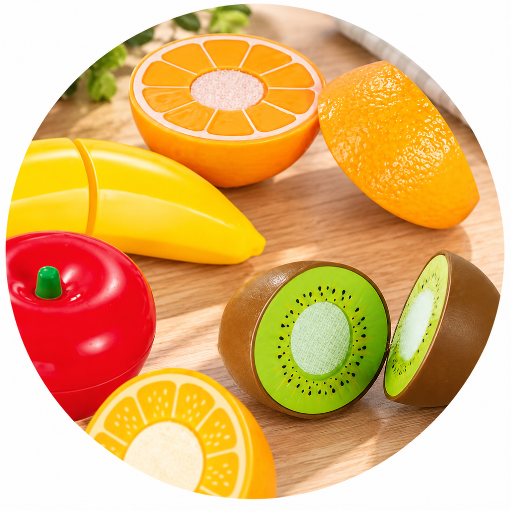 Kids Fruit & Veggie Cutting Set
