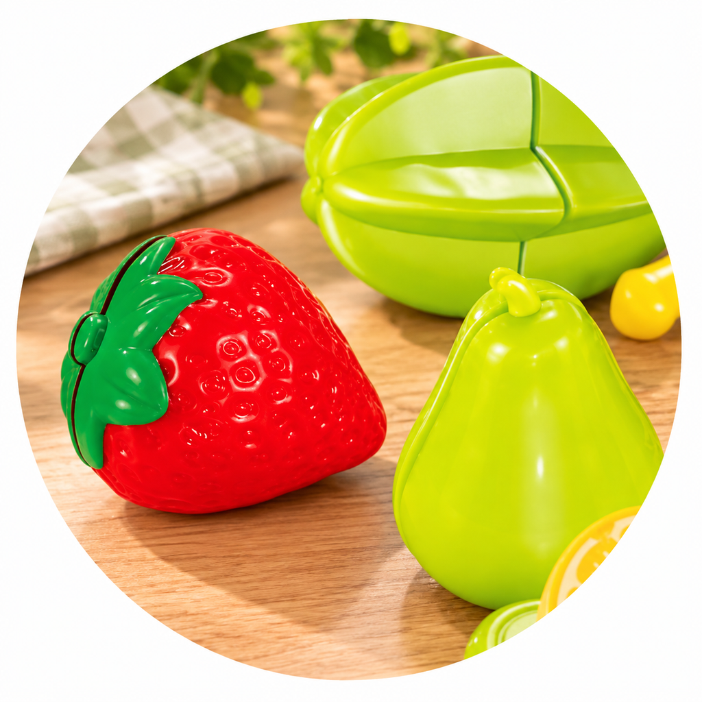 Kids Fruit & Veggie Cutting Set